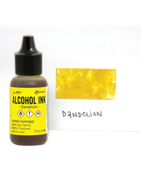 Tim Holtz Alcohol Ink .5oz - Dandelion - The Merri Artist - merriartist.com