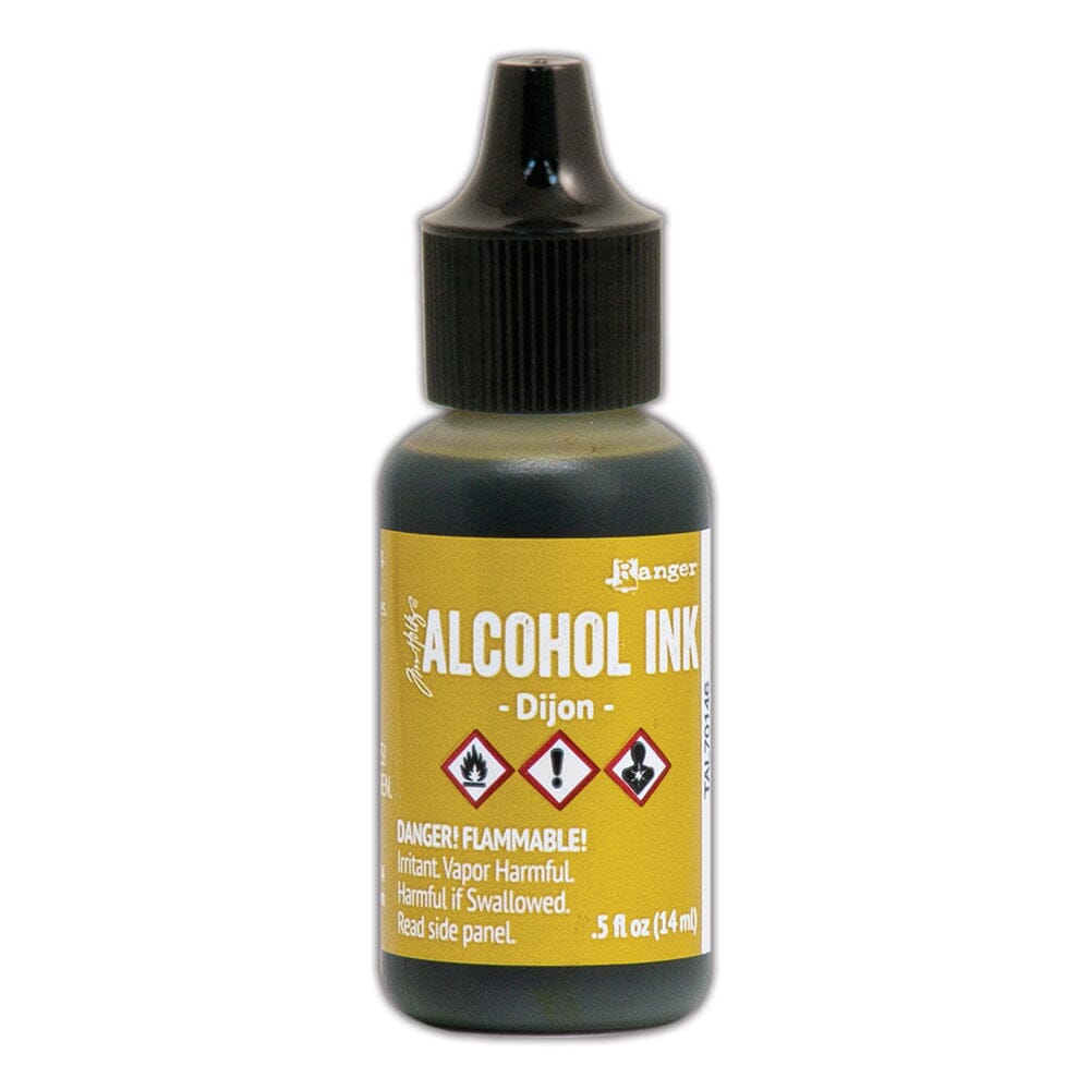 Tim Holtz Alcohol Ink .5oz - Dijon - The Merri Artist - merriartist.com