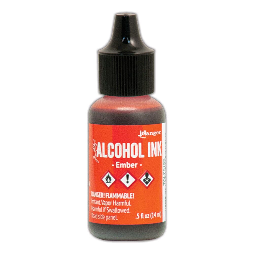 Tim Holtz Alcohol Ink .5oz - Ember - The Merri Artist - merriartist.com