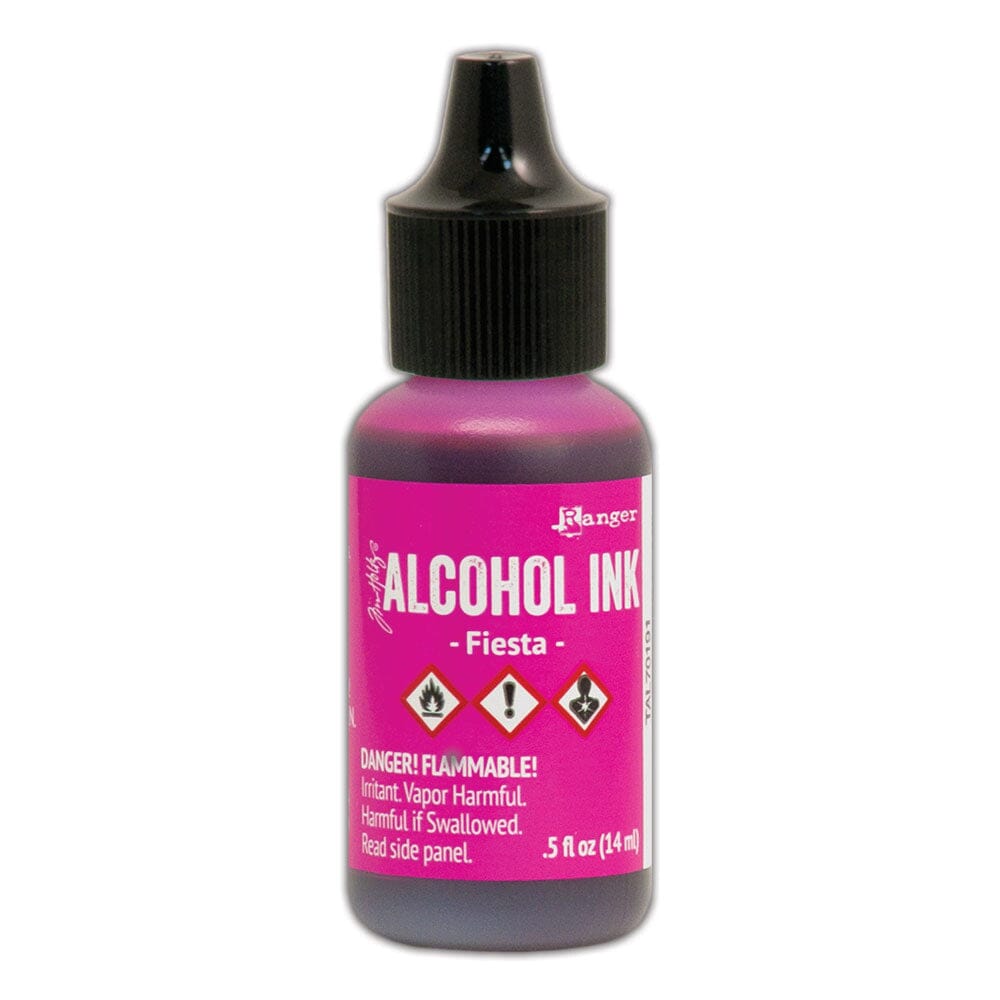 Tim Holtz Alcohol Ink .5oz - Fiesta - The Merri Artist - merriartist.com