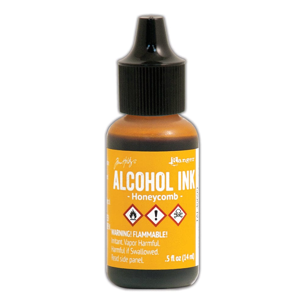 Tim Holtz Alcohol Ink .5oz - Honeycomb - The Merri Artist - merriartist.com