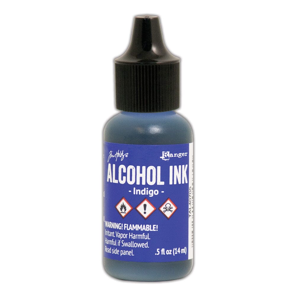 Tim Holtz Alcohol Ink .5oz - Indigo - The Merri Artist - merriartist.com