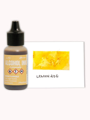 Tim Holtz Alcohol Ink .5oz - Lemonade - The Merri Artist - merriartist.com