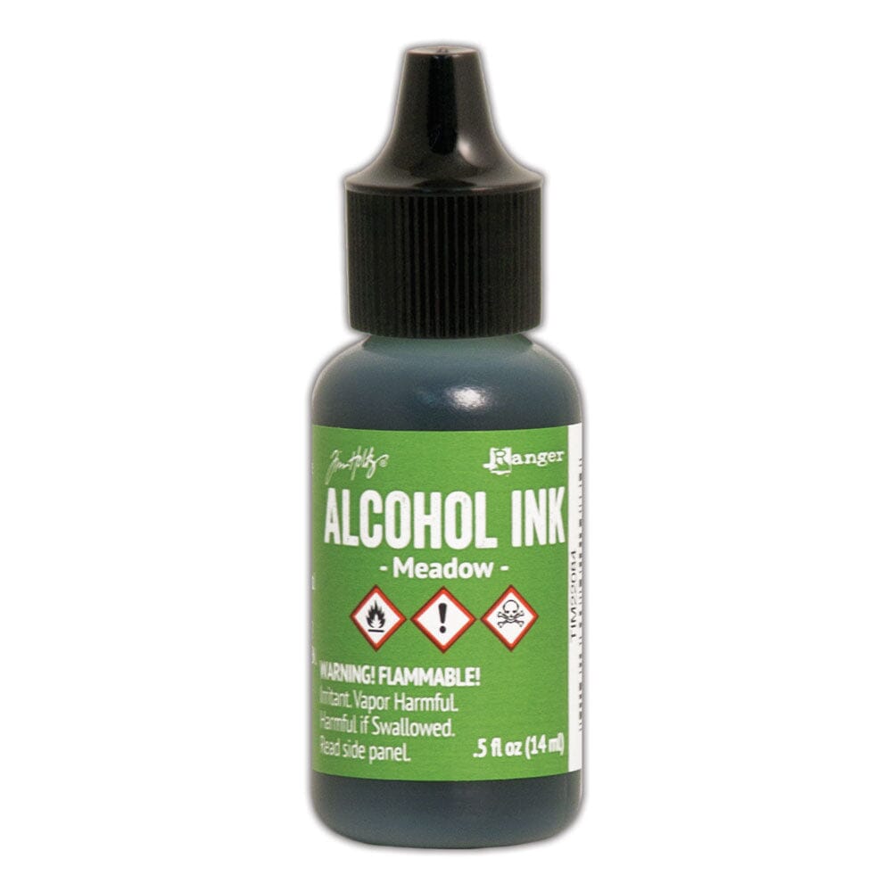 Tim Holtz Alcohol Ink .5oz - Meadow - The Merri Artist - merriartist.com