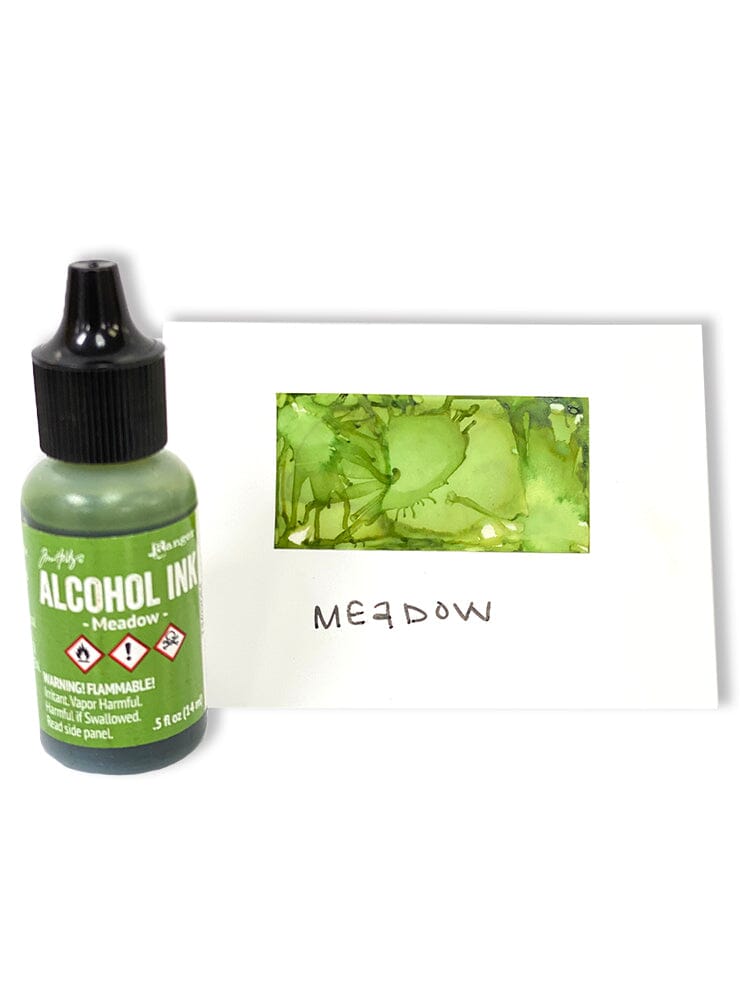 Tim Holtz Alcohol Ink .5oz - Meadow - The Merri Artist - merriartist.com