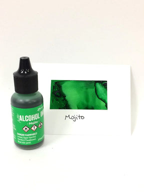 Tim Holtz Alcohol Ink .5oz - Mojito - The Merri Artist - merriartist.com