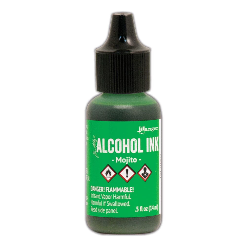 Tim Holtz Alcohol Ink .5oz - Mojito - The Merri Artist - merriartist.com