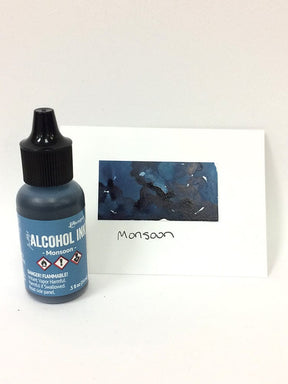 Tim Holtz Alcohol Ink .5oz - Monsoon - The Merri Artist - merriartist.com