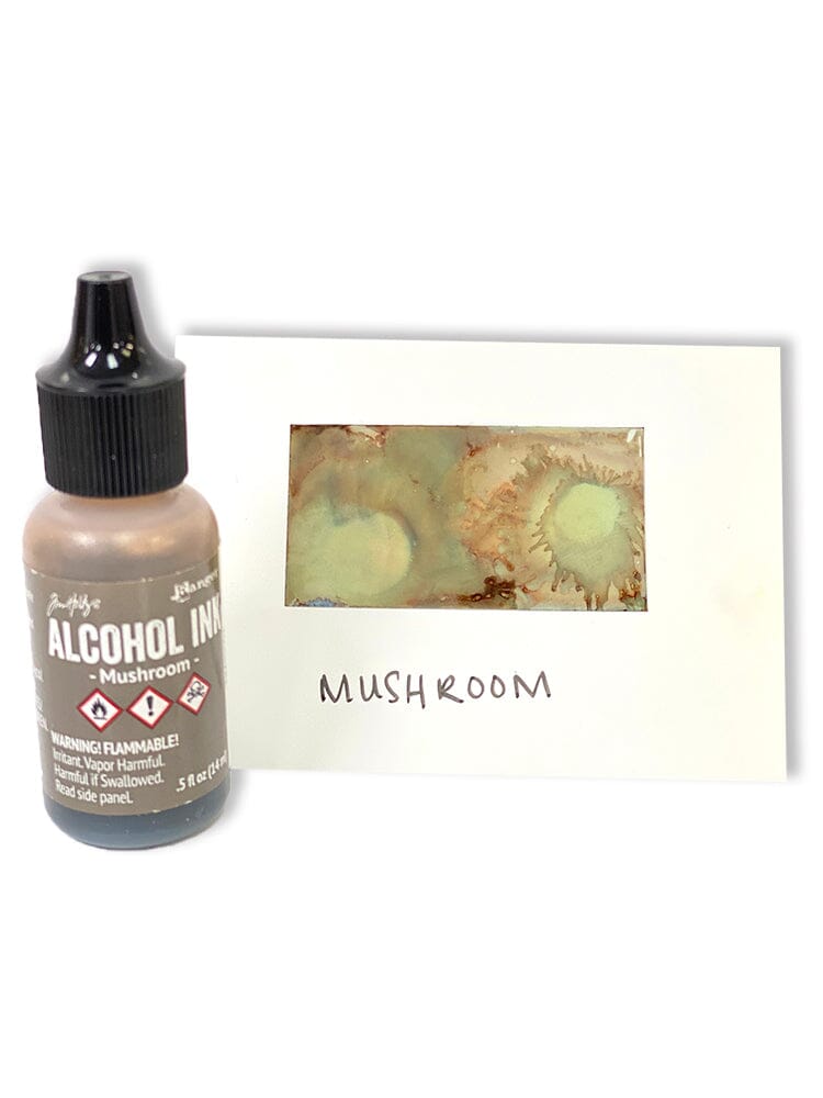 Tim Holtz Alcohol Ink .5oz - Mushroom - The Merri Artist - merriartist.com