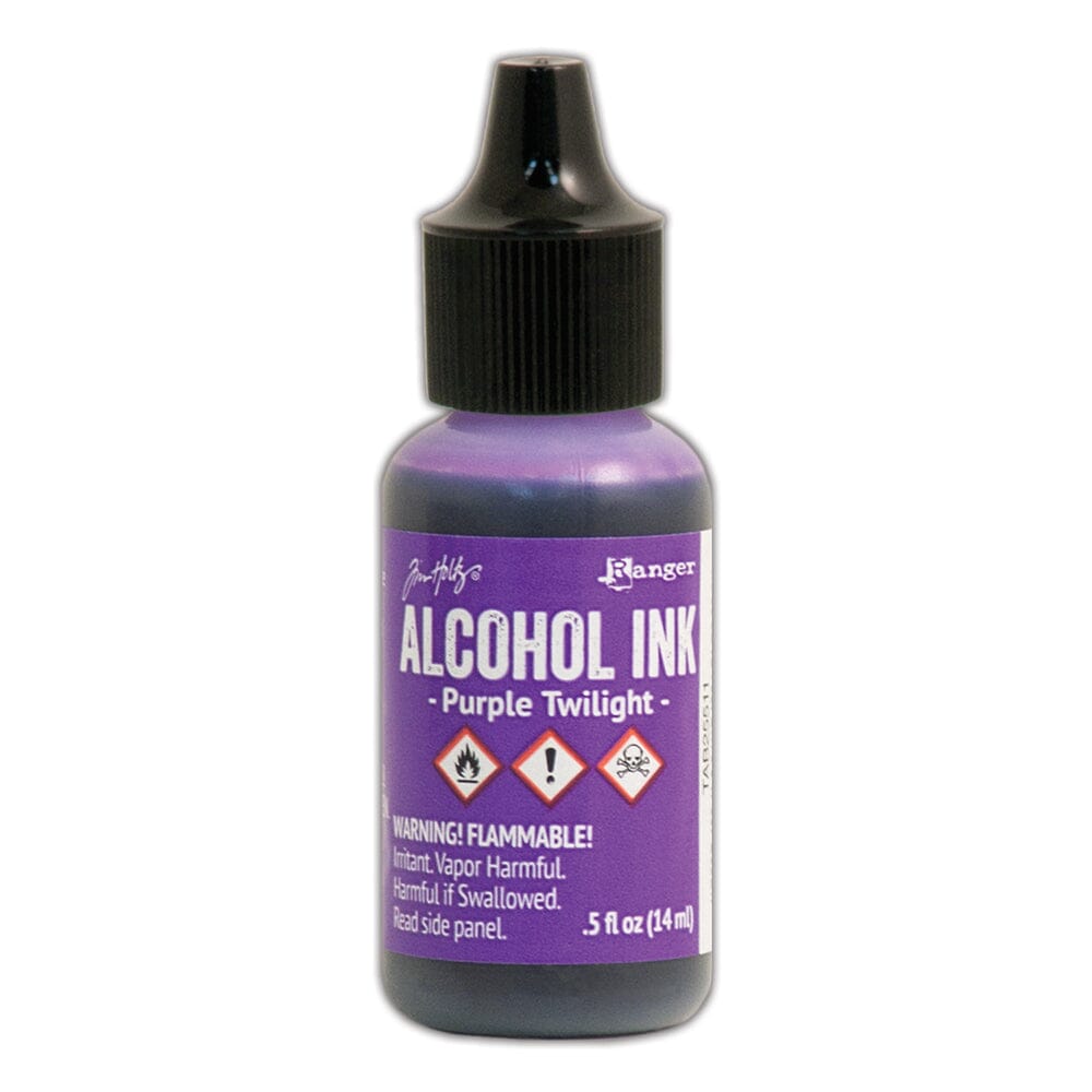 Tim Holtz Alcohol Ink .5oz - Purple Twilight - The Merri Artist - merriartist.com