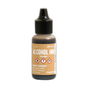 Tim Holtz Alcohol Ink .5oz - Sandal - The Merri Artist - merriartist.com