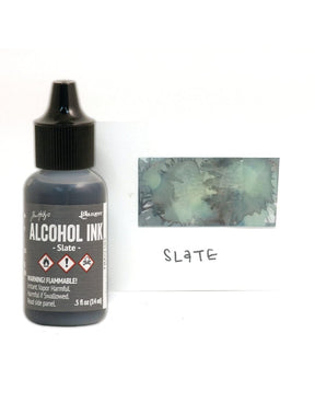 Tim Holtz Alcohol Ink .5oz - Slate - The Merri Artist - merriartist.com