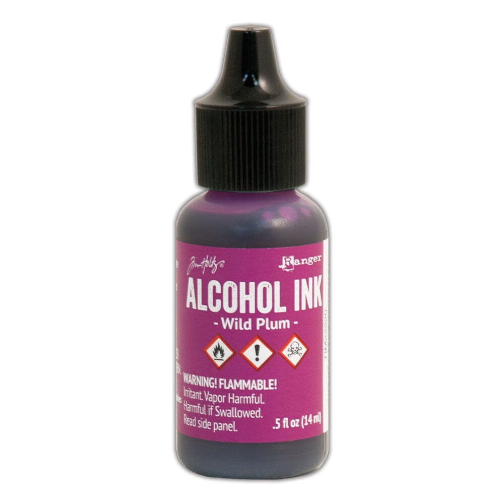 Tim Holtz Alcohol Ink .5oz - Wild Plum - The Merri Artist - merriartist.com