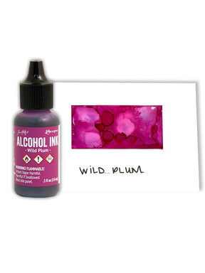 Tim Holtz Alcohol Ink .5oz - Wild Plum - The Merri Artist - merriartist.com