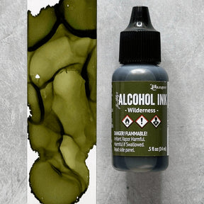 Tim Holtz Alcohol Ink .5oz - Wilderness - The Merri Artist - merriartist.com