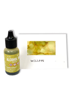 Tim Holtz Alcohol Ink .5oz - Willow - The Merri Artist - merriartist.com