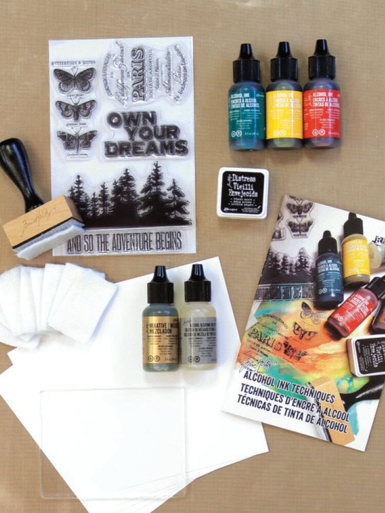 Tim Holtz Alcohol Ink Kit - The Merri Artist - merriartist.com