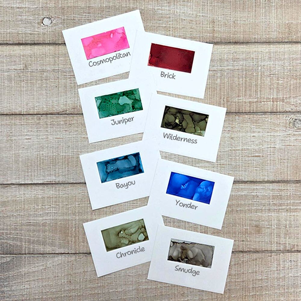 Tim Holtz Alcohol Ink Set of 8 - Spectrum Urban - The Merri Artist - merriartist.com
