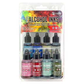Tim Holtz Alcohol Ink Set of 8 - Spectrum Urban - The Merri Artist - merriartist.com
