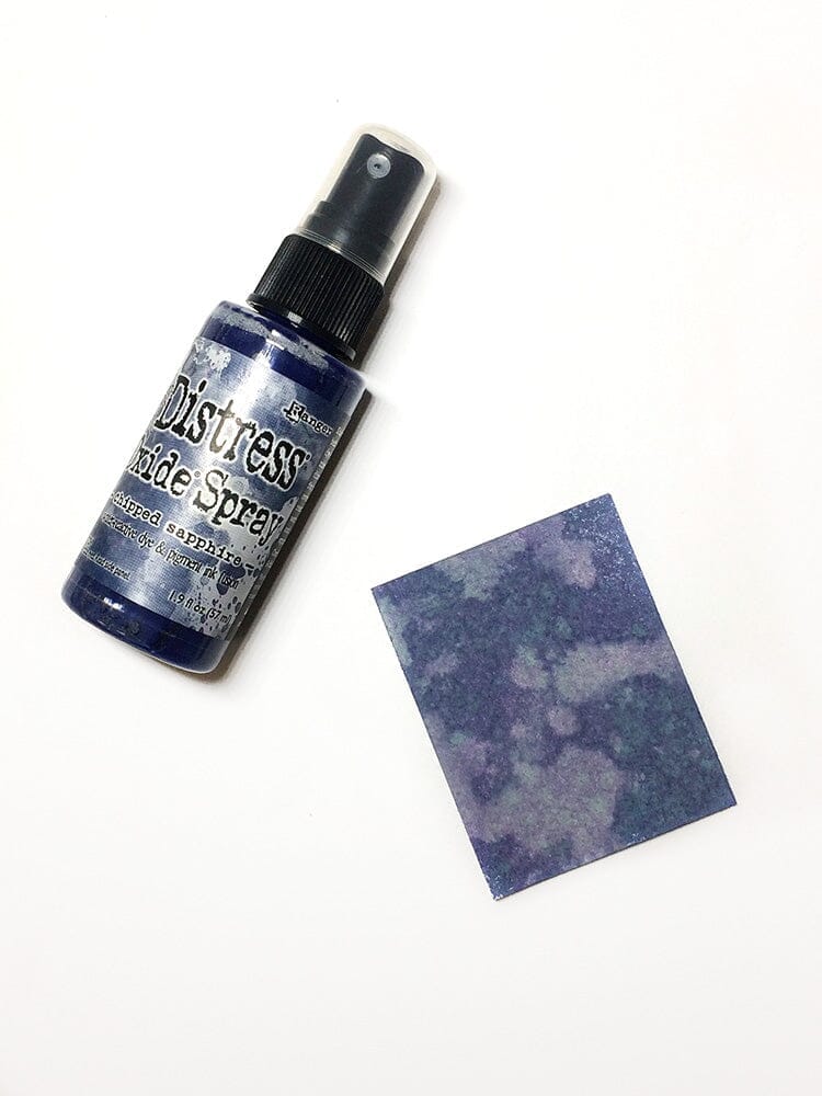 Tim Holtz Distress Oxide Spray 1.9 fl oz - Chipped Sapphire - The Merri Artist - merriartist.com