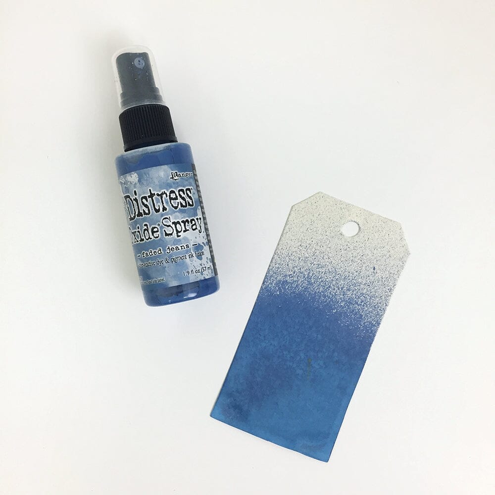 Tim Holtz Distress Oxide Spray 1.9 fl oz - Faded Jeans - The Merri Artist - merriartist.com