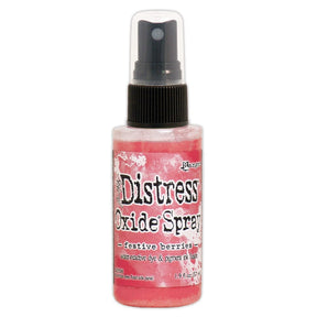 Tim Holtz Distress Oxide Spray 1.9 fl oz - Festive Berries - The Merri Artist - merriartist.com
