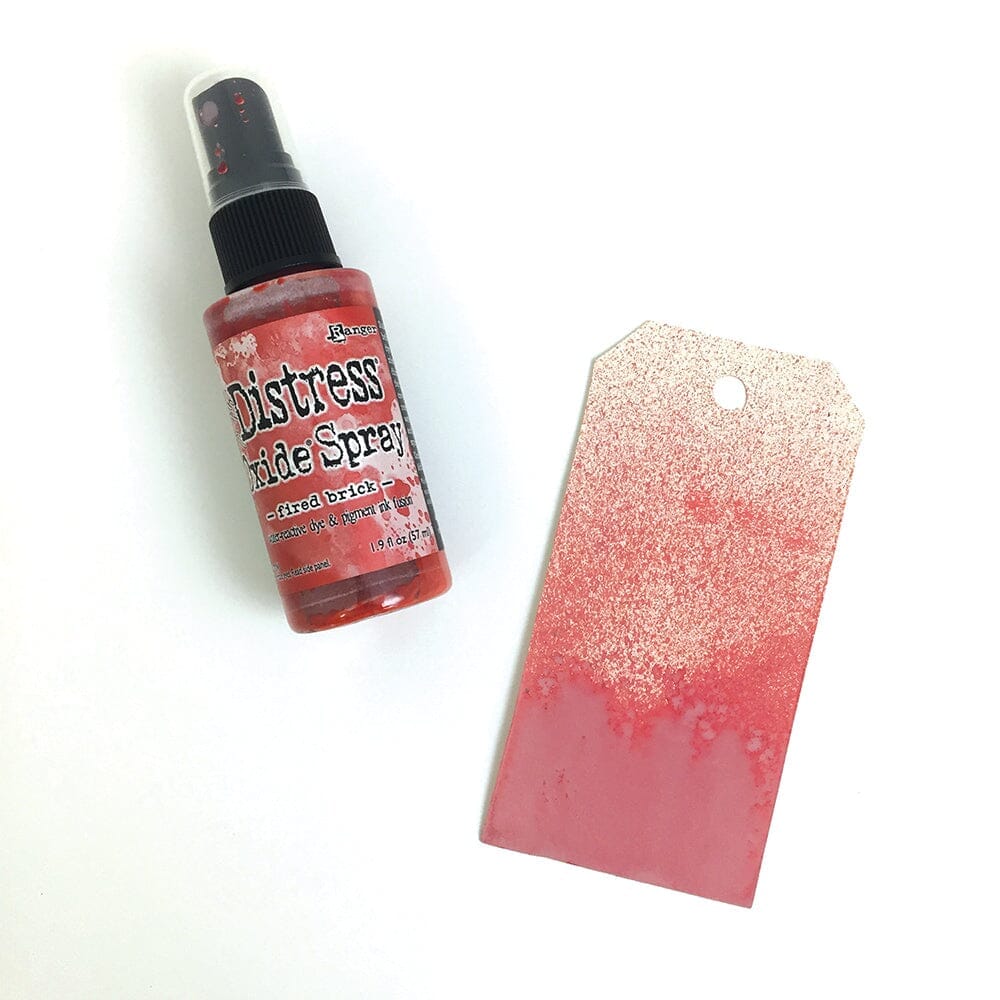 Tim Holtz Distress Oxide Spray 1.9 fl oz - Fired Brick - The Merri Artist - merriartist.com