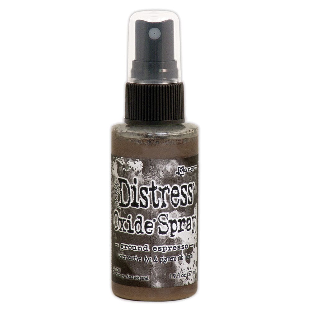 Tim Holtz Distress Oxide Spray 1.9 fl oz - Ground Espresso - The Merri Artist - merriartist.com