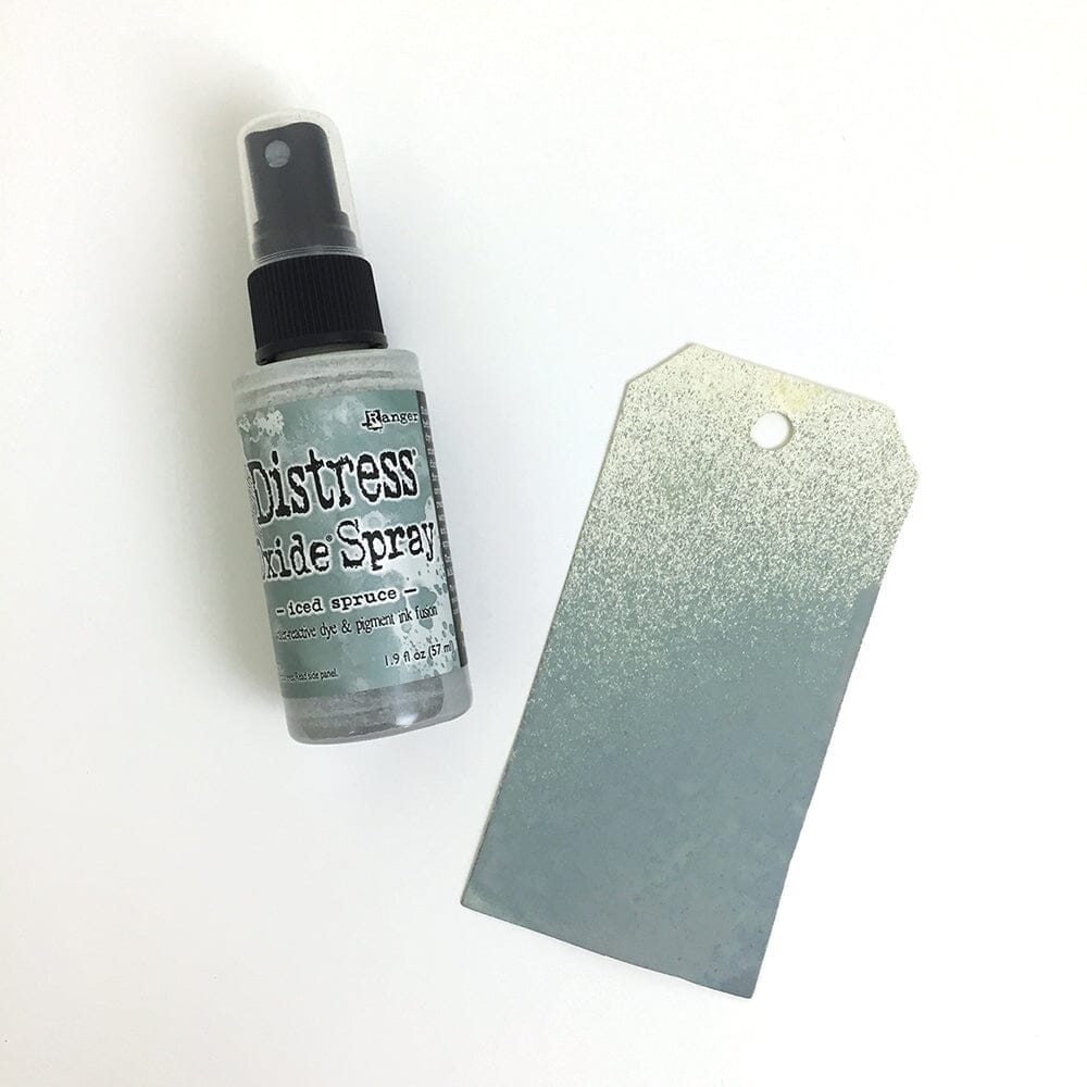 Tim Holtz Distress Oxide Spray 1.9 fl oz - Iced Spruce - The Merri Artist - merriartist.com
