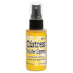 Tim Holtz Distress Oxide Spray 1.9 fl oz - Mustard Seed - The Merri Artist - merriartist.com