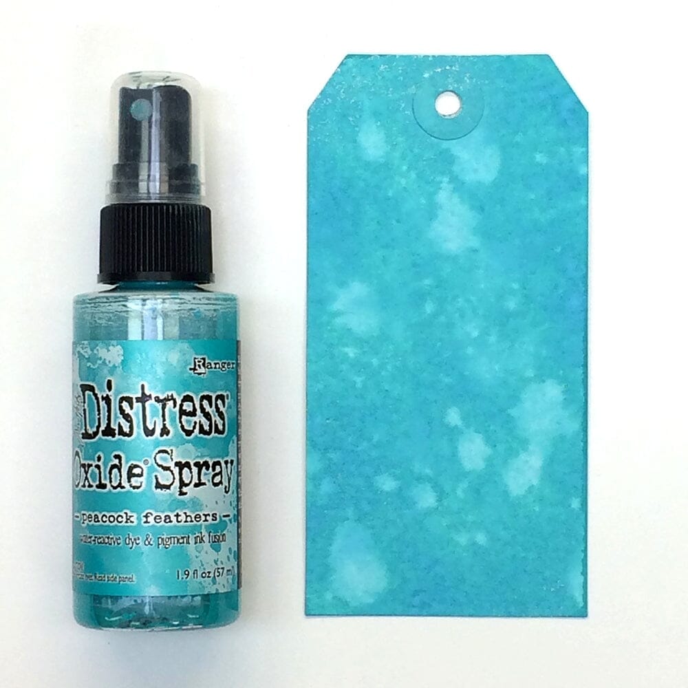 Tim Holtz Distress Oxide Spray 1.9 fl oz - Peacock Feathers - The Merri Artist - merriartist.com