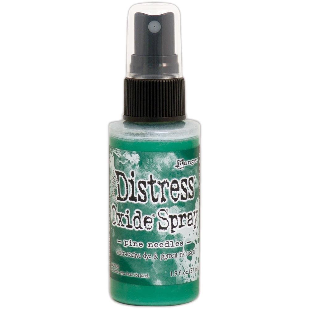 Tim Holtz Distress Oxide Spray 1.9 fl oz - Pine Needles - The Merri Artist - merriartist.com