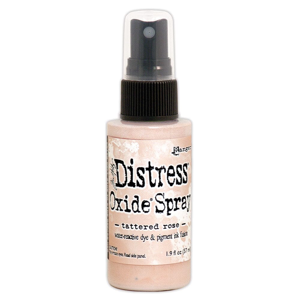 Tim Holtz Distress Oxide Spray 1.9 fl oz - Tattered Rose - The Merri Artist - merriartist.com