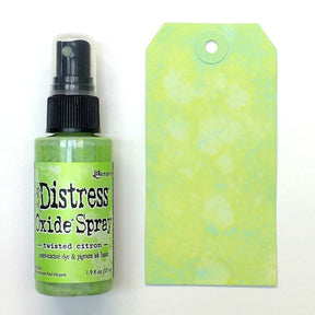 Tim Holtz Distress Oxide Spray 1.9 fl oz - Twisted Citron - The Merri Artist - merriartist.com