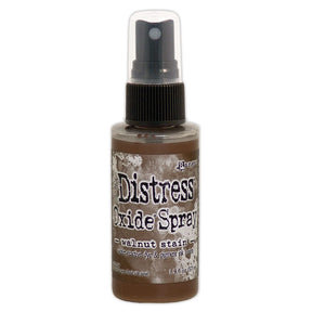 Tim Holtz Distress Oxide Spray 1.9 fl oz - Walnut Stain - The Merri Artist - merriartist.com