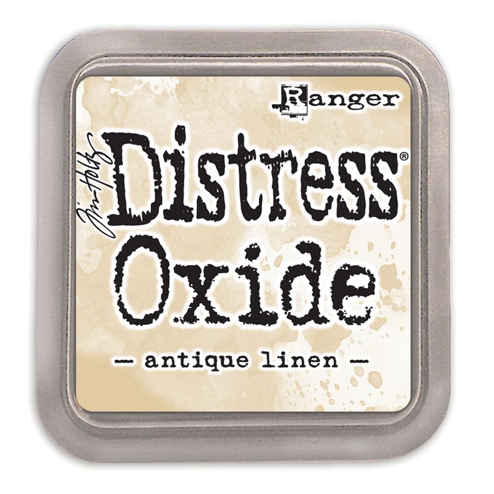 Tim Holtz Distress Oxide Stamp Pad - Antique Linen - The Merri Artist - merriartist.com