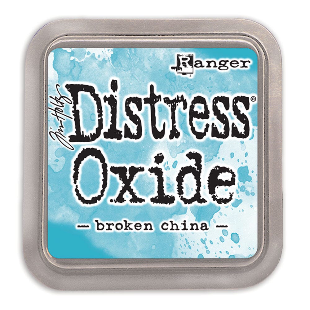 Tim Holtz Distress Oxide Stamp Pad - Broken China - The Merri Artist - merriartist.com