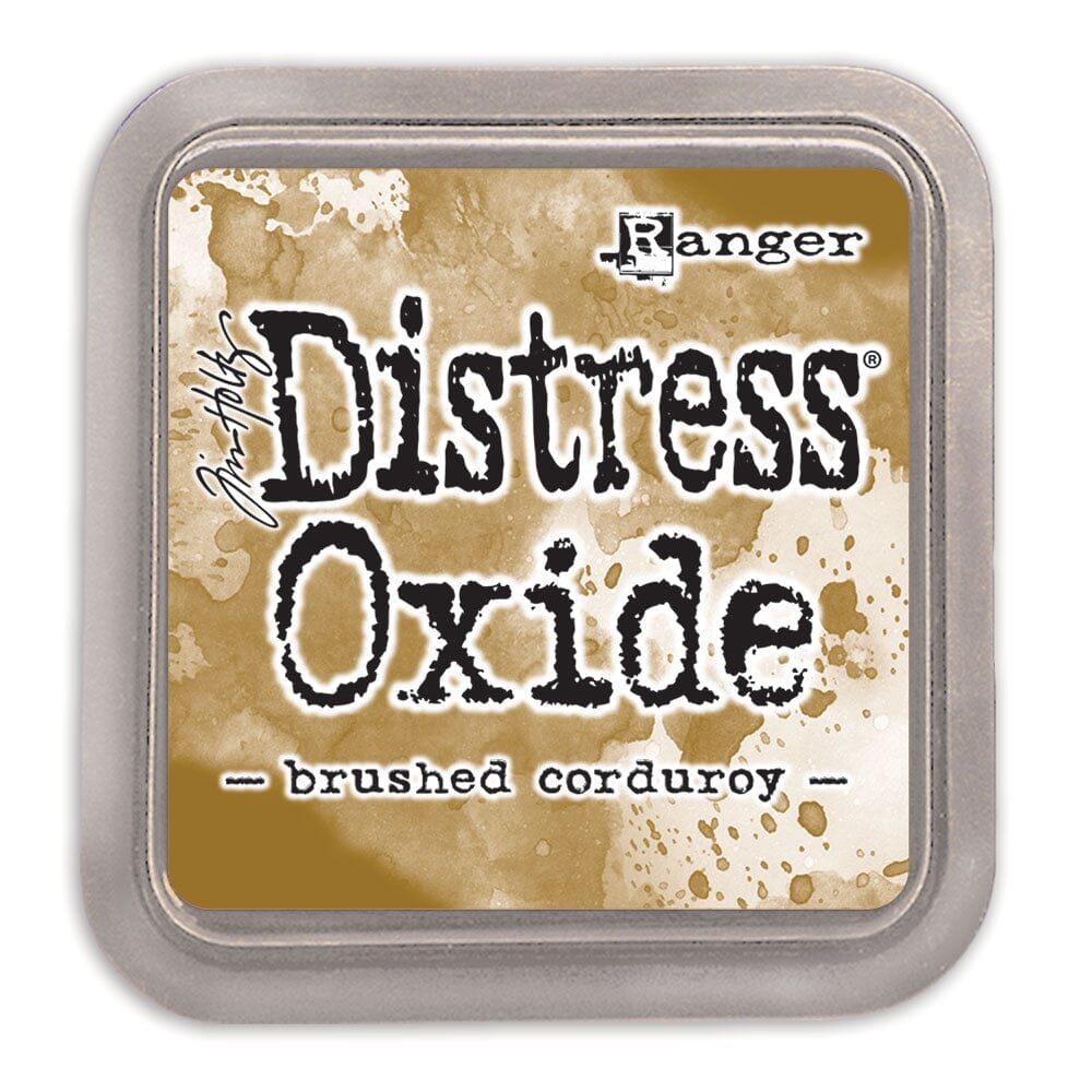 Tim Holtz Distress Oxide Stamp Pad - Brushed Corduroy - The Merri Artist - merriartist.com