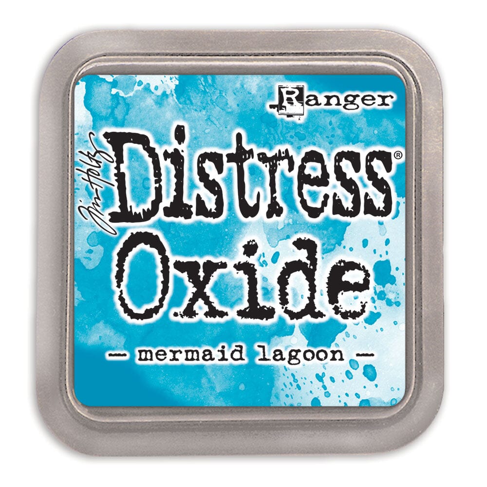 Tim Holtz Distress Oxide Stamp Pad - Mermaid Lagoon - The Merri Artist - merriartist.com