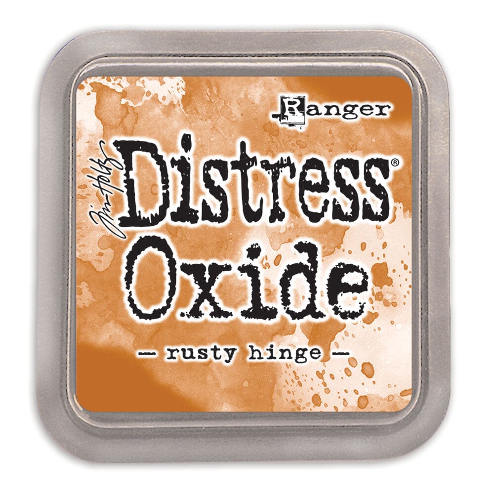 Tim Holtz Distress Oxide Stamp Pad - Rusty Hinge - The Merri Artist - merriartist.com