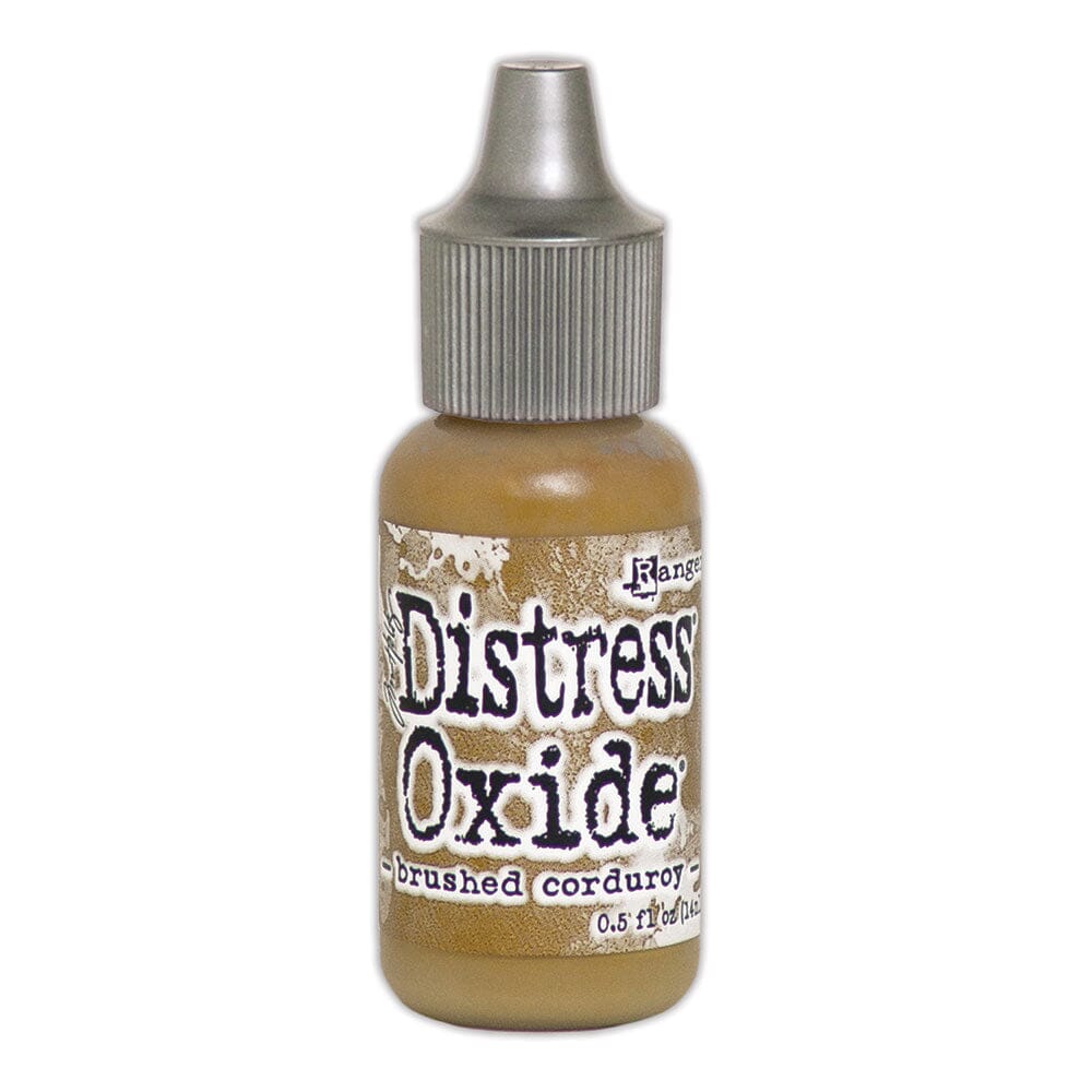 Tim Holtz Distress Oxides Reinker 0.5 fl. oz. - Brushed Corduroy - The Merri Artist - merriartist.com