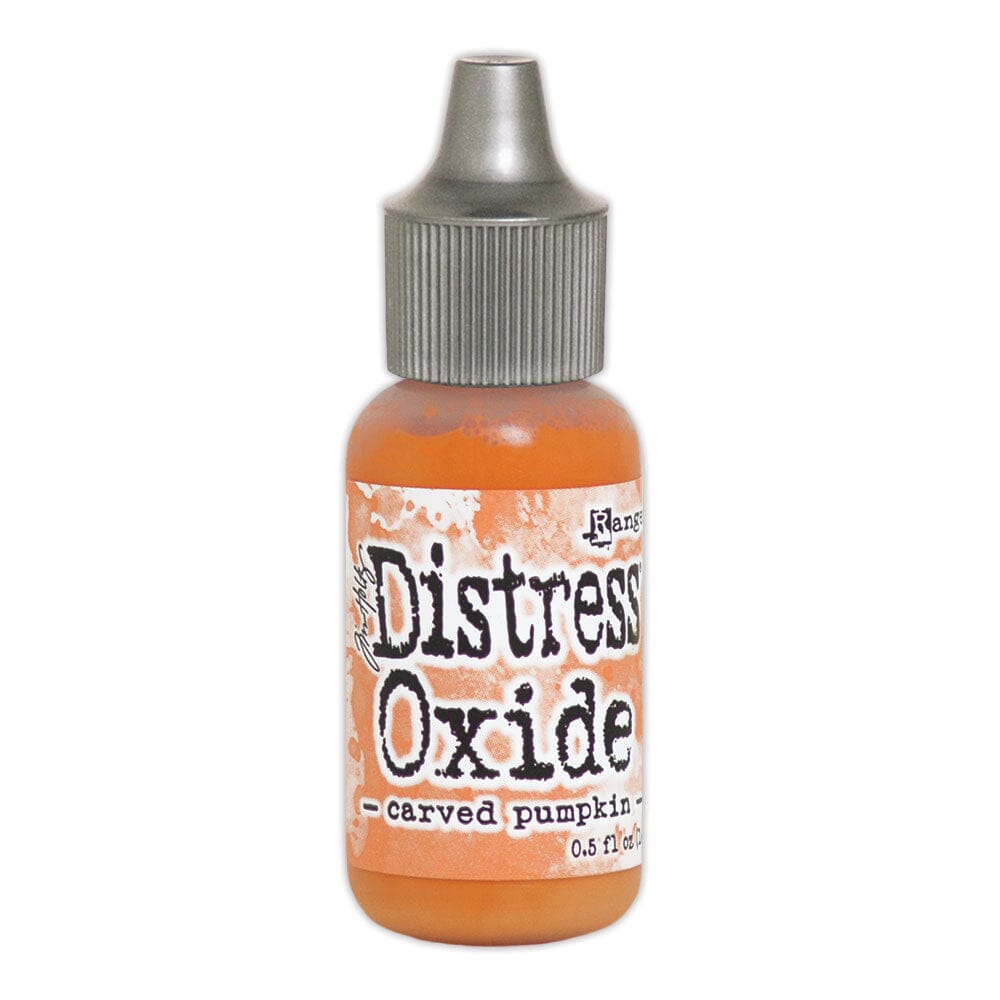 Tim Holtz Distress Oxides Reinker 0.5 fl. oz. - Carved Pumpkin - The Merri Artist - merriartist.com