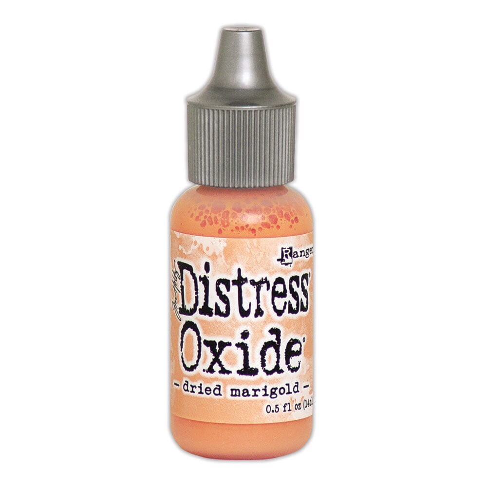 Tim Holtz Distress Oxides Reinker 0.5 fl. oz. - Dried Marigold - The Merri Artist - merriartist.com