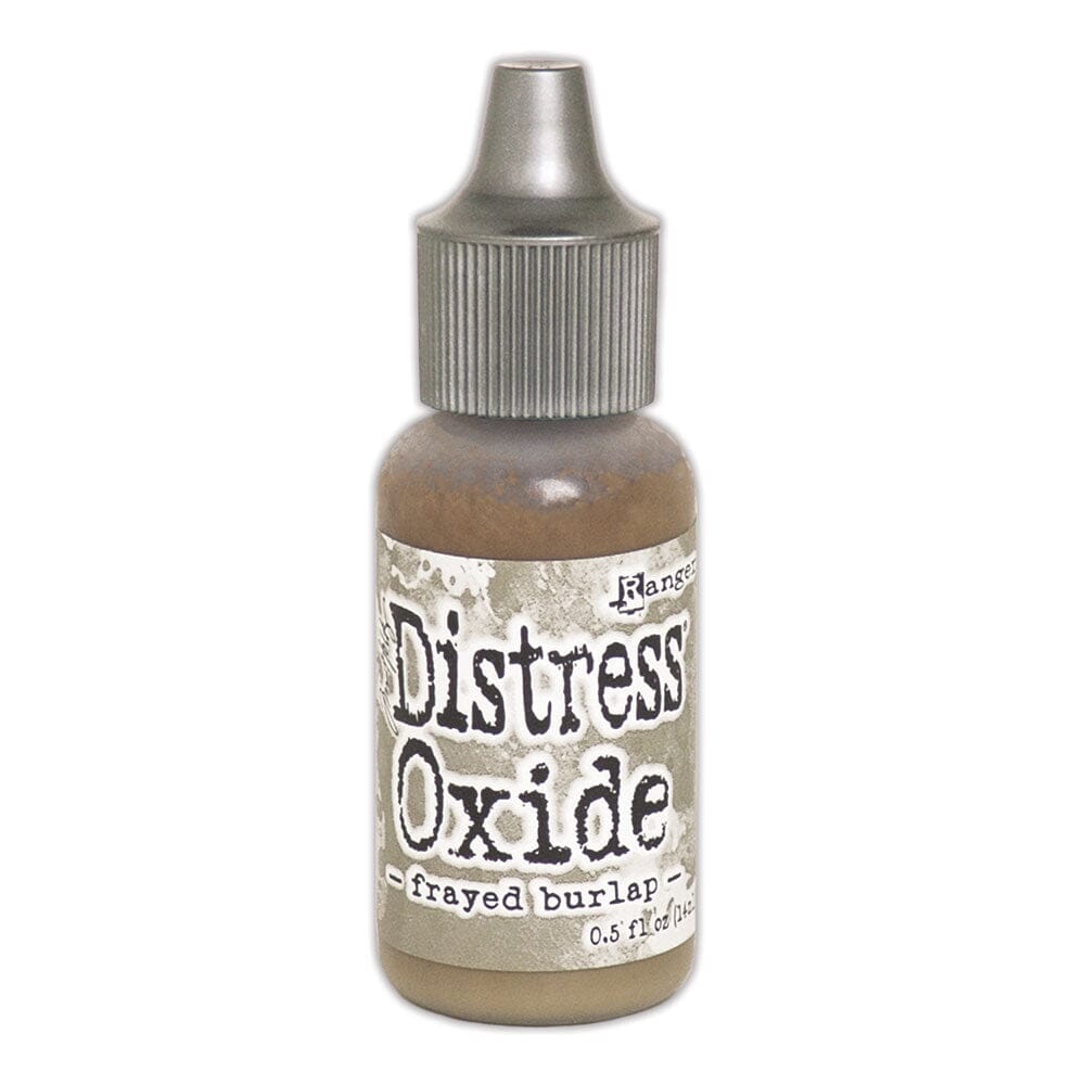 Tim Holtz Distress Oxides Reinker 0.5 fl. oz. - Frayed Burlap - The Merri Artist - merriartist.com