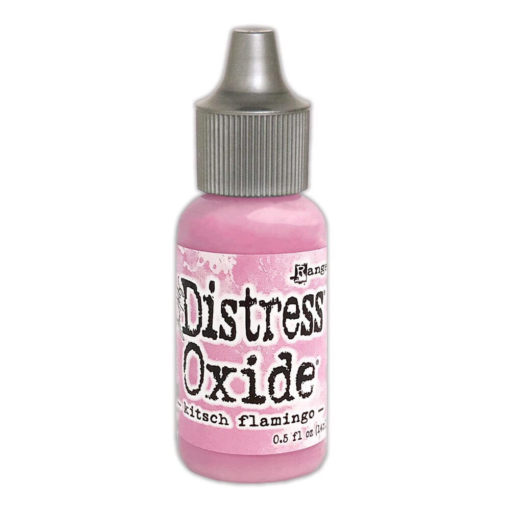 Tim Holtz Distress Oxides Reinker 0.5 fl. oz. - Kitsch Flamingo - The Merri Artist - merriartist.com