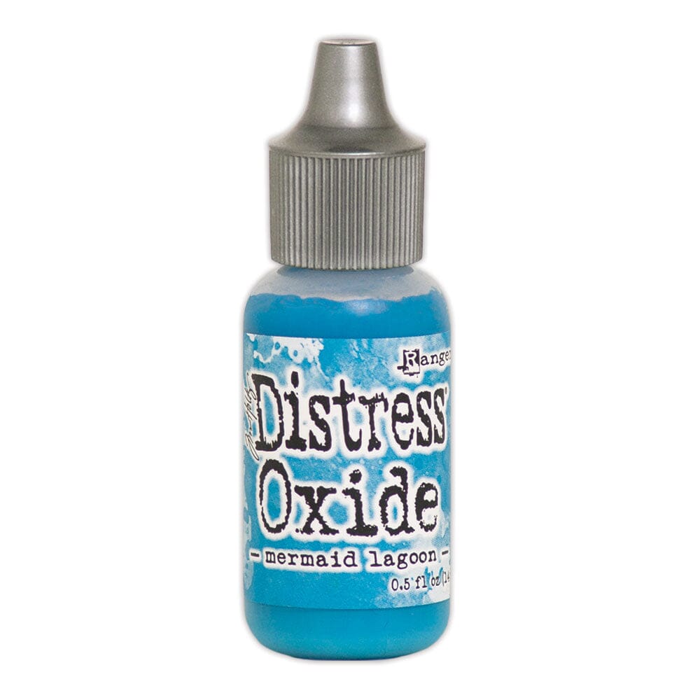 Tim Holtz Distress Oxides Reinker 0.5 fl. oz. - Mermaid Lagoon - The Merri Artist - merriartist.com