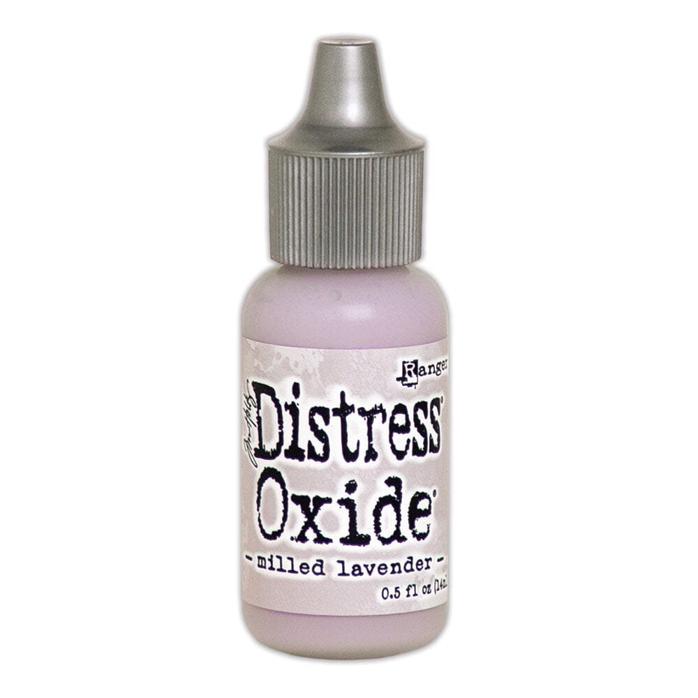 Tim Holtz Distress Oxides Reinker 0.5 fl. oz. - Milled Lavender - The Merri Artist - merriartist.com