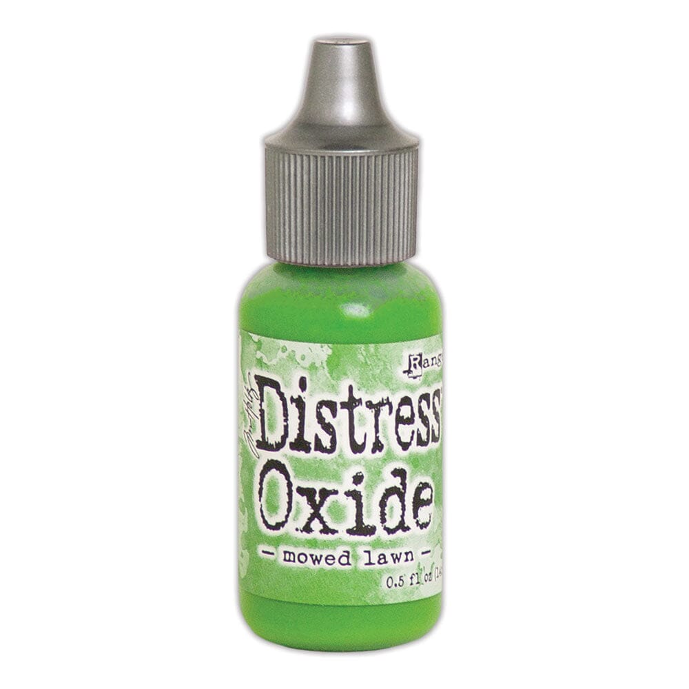 Tim Holtz Distress Oxides Reinker 0.5 fl. oz. - Mowed Lawn - The Merri Artist - merriartist.com