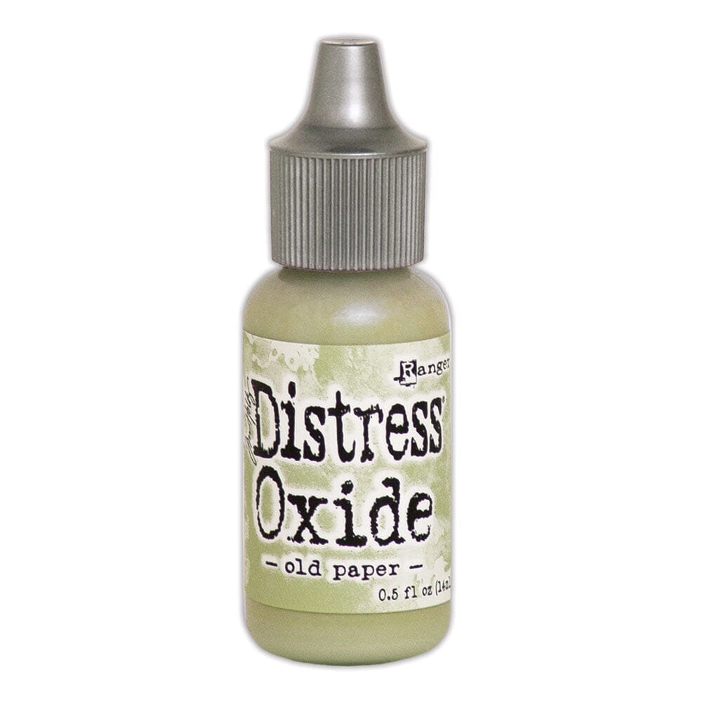 Tim Holtz Distress Oxides Reinker 0.5 fl. oz. - Old Paper - The Merri Artist - merriartist.com