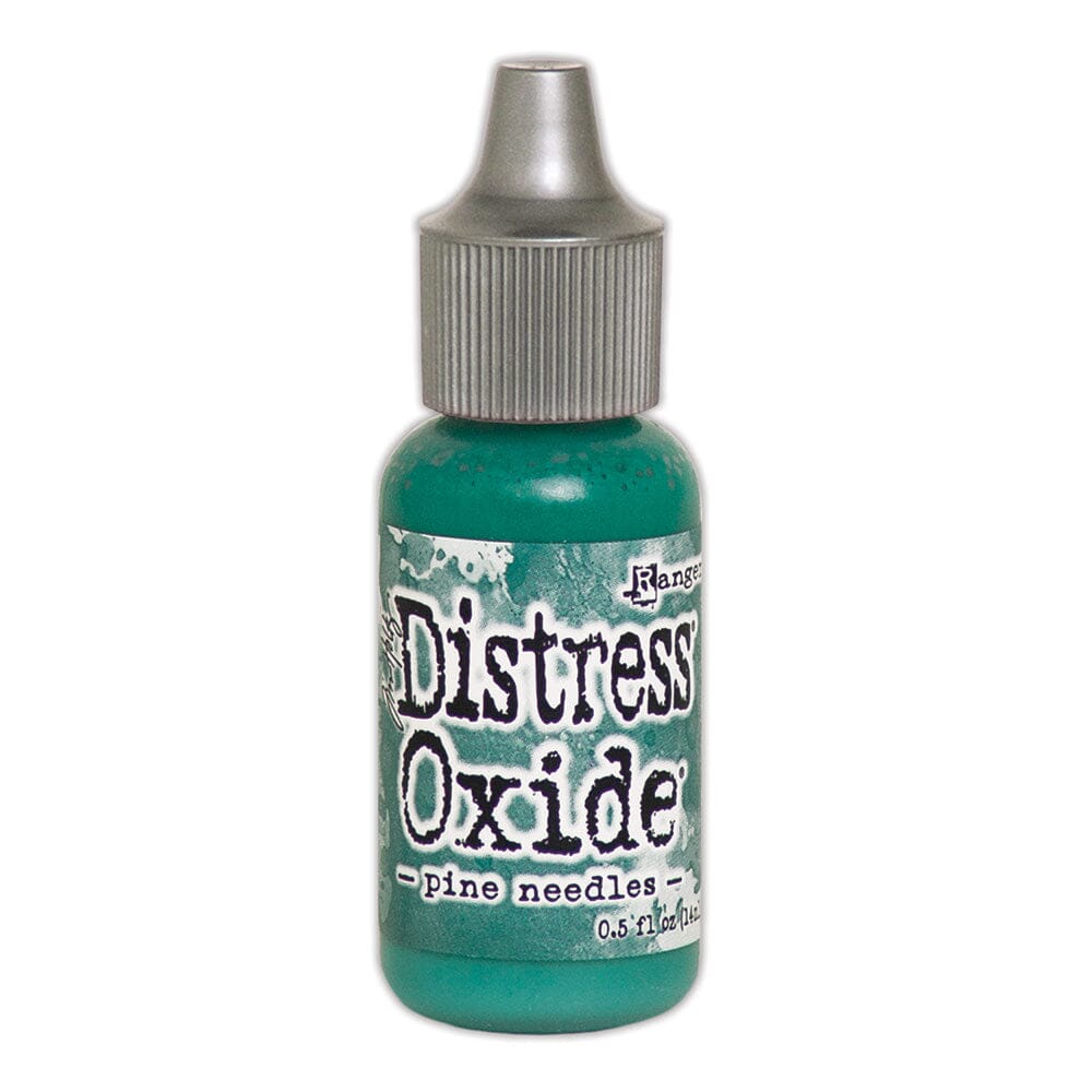 Tim Holtz Distress Oxides Reinker 0.5 fl. oz. - Pine Needles - The Merri Artist - merriartist.com